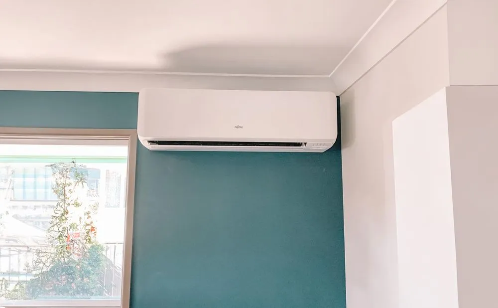 Air conditioning service visit on the Sunshine Coast